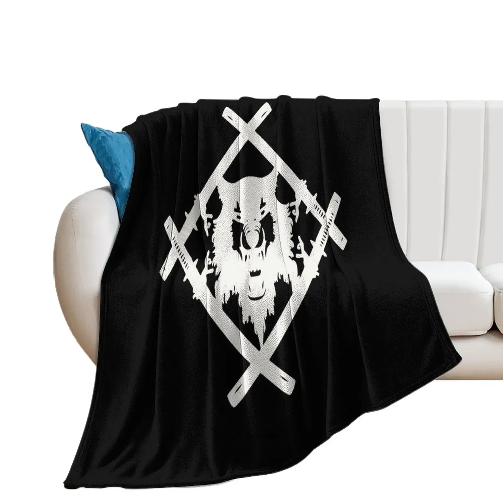 

Xavier Wulf Merch Xavier Wulf Logo Throw Blanket heavy to sleep Travel Blankets