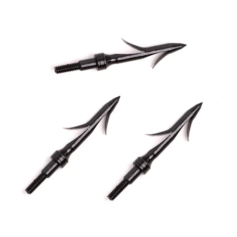 3/6/12pcs 135 Grain Bow Fishing Arrow Heads Arrowhead For  Compound Recurve Bow and Arrow Tips Arrow Point Accessory