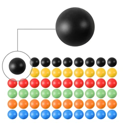 Paintball .68 Cal Kinetic Round for Self Defense - Reusable .68 Caliber X50 Nylon Bullet Balls for T4E HDR & Byrna SD