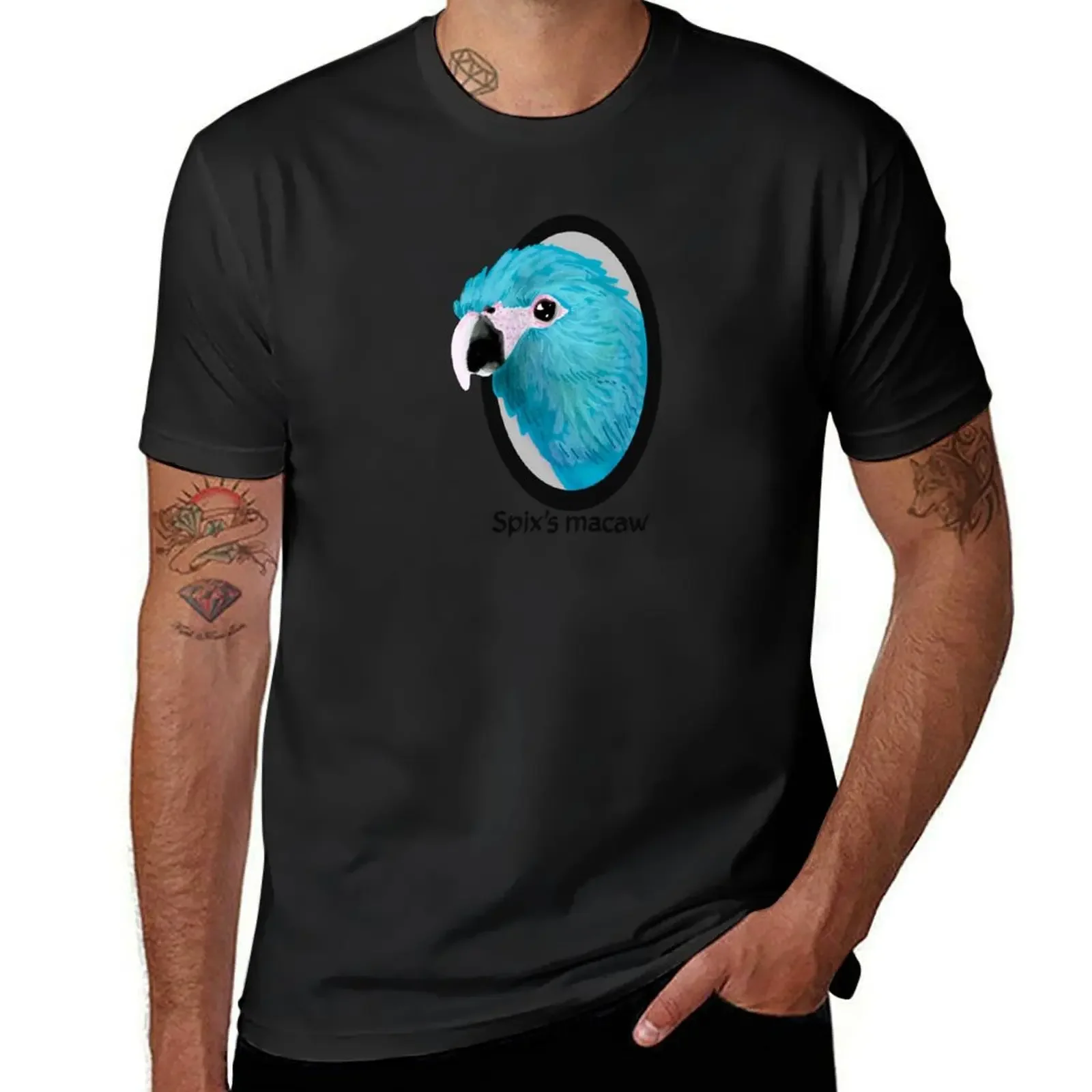 Spix's macaw T-Shirt cute clothes sports fans customizeds mens white t shirts