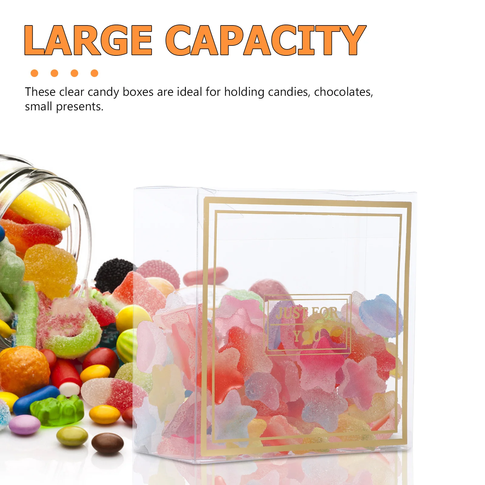 

12pcs Clear Candy Boxes Snowflake Design Treat Box For Wedding Cupcake Party Favor Packaging Small