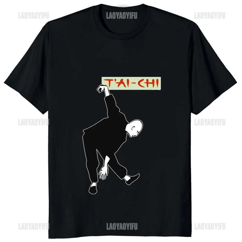Never Underestimate An Old Man Who Knows Tai Chi Classic T-Shirt Chinese Kung Fu Printed Man T Shirt Casual Fashion Women Tshirt
