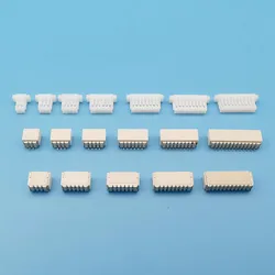 100Pcs JST SH1.0 1mm 2P 3P 4P 5P 6P 7P 8P 9P 10Pin Connector Male Female Housing Shell SMD Vertical/Horizontal