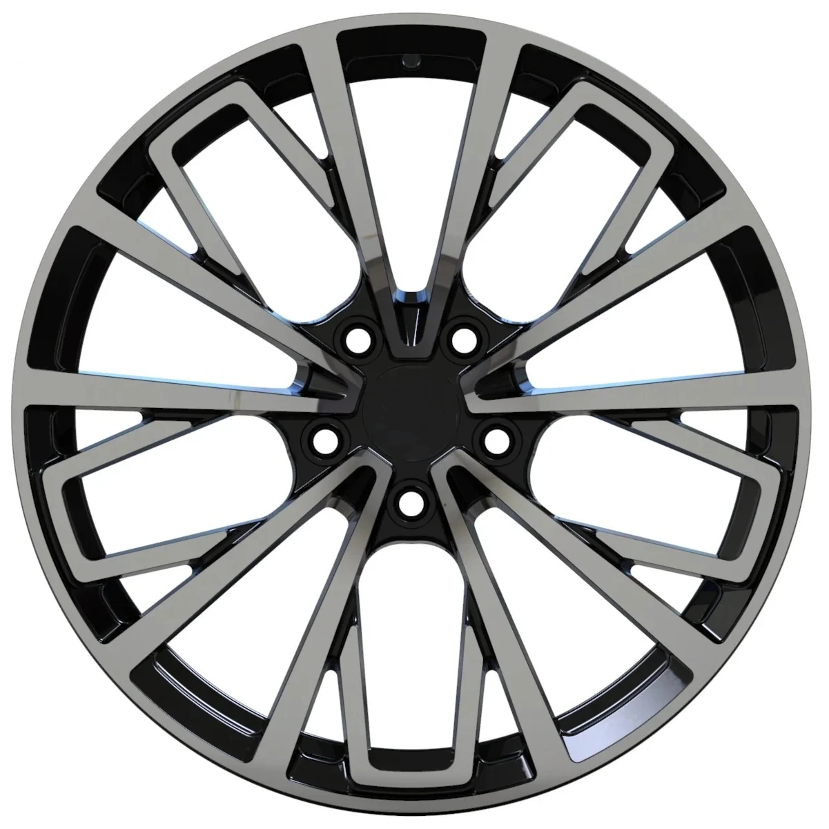 SYAC Customized 17-22 Inch 5-holes Forged Rims 6061-T6 Aluminum Alloy Passenger Car Wheel Rims Suitable For Passat Etc.