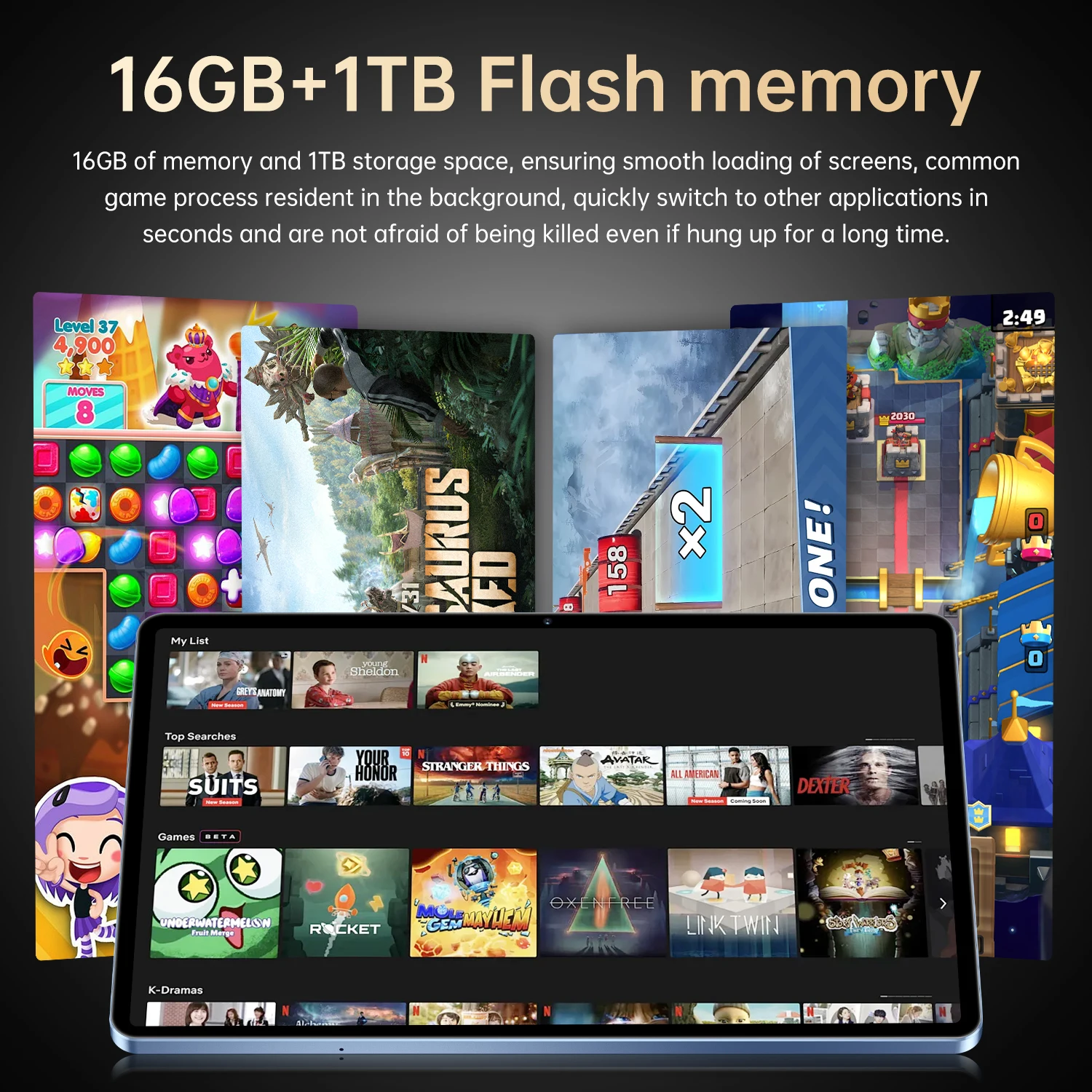 لوحة أصلية 25 Ultra 2025 تابلت جديد سنابدراجون 8 Gen3 10.1 بوصة أندرويد 15 16 جيجابايت + 1 تيرا بايت 10000 مللي أمبير 5G بطاقة مزدوجة واي فاي لتحديد المواقع #4