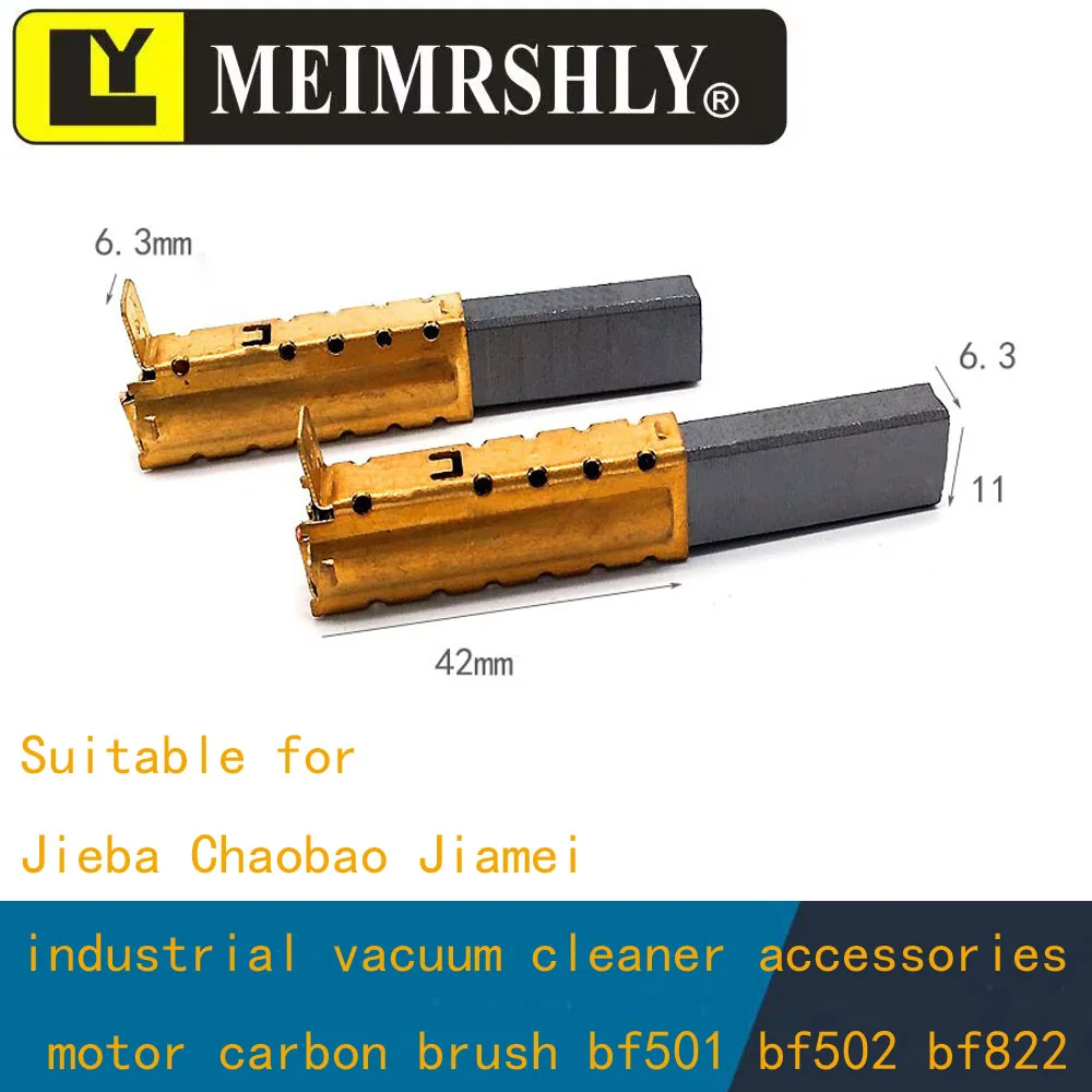 

20 шт. 6,3*11,3 угольные щетки для двигателя для пылесоса Ametek Lamb 2311480, чистящее средство для всасывающей машины