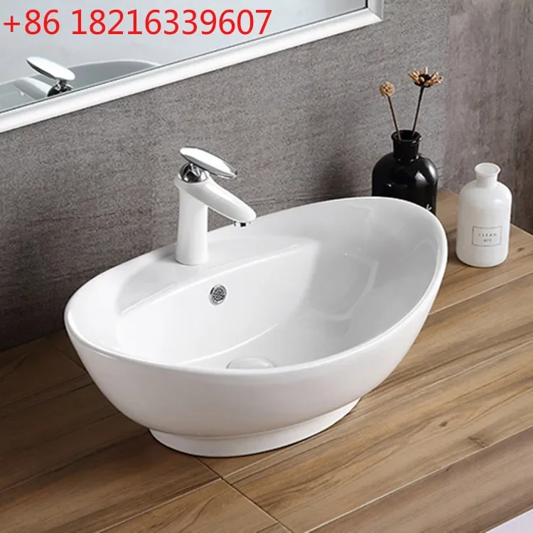 Bathroom counter basin hand washing, household, ceramic washbasin, bathroom art sink