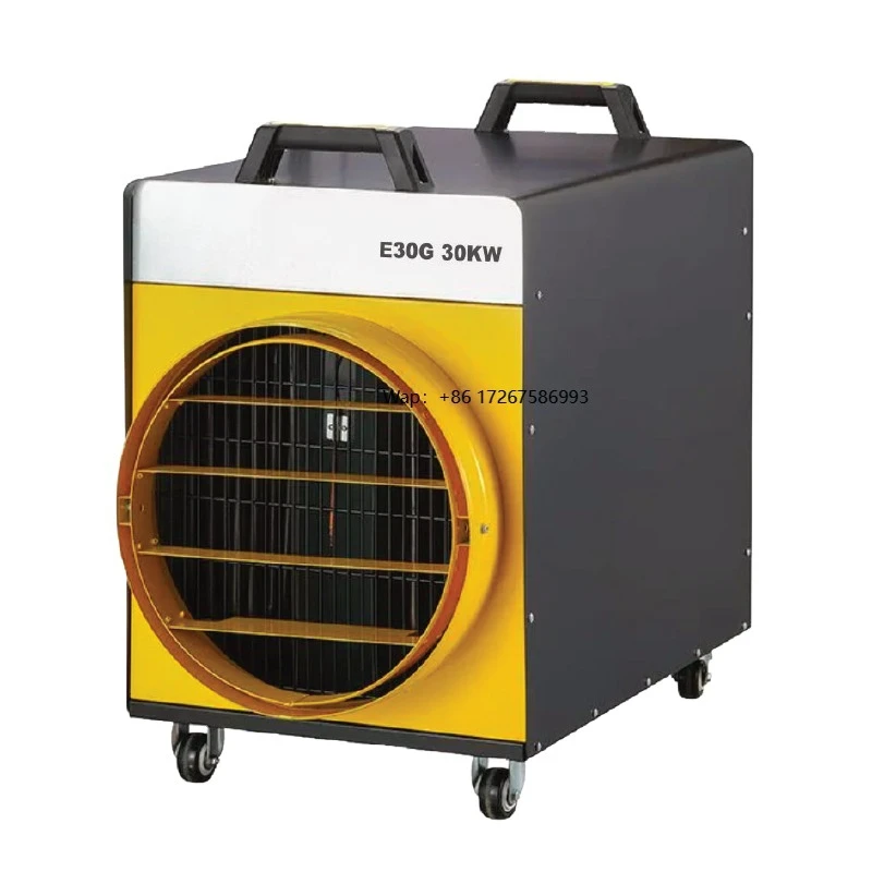 30Kw Industrial air Heater Portable Electric Fan Heater Constant Temperature Space Heater
