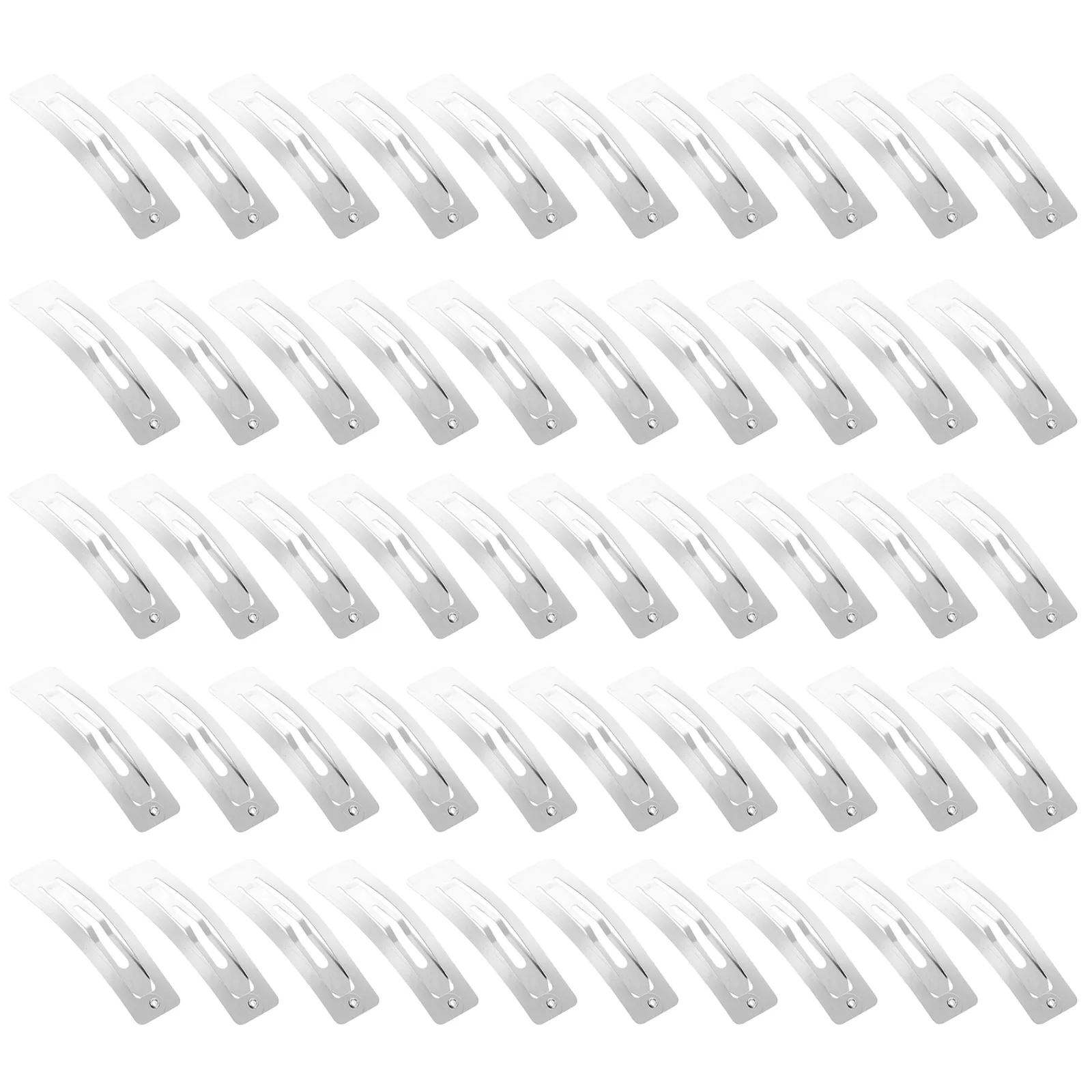 

100Pcs Clip Iron Snap Hair Clip for DIY Barrettes Hairpins for Christmas Halloween Birthday Gifts Headdress