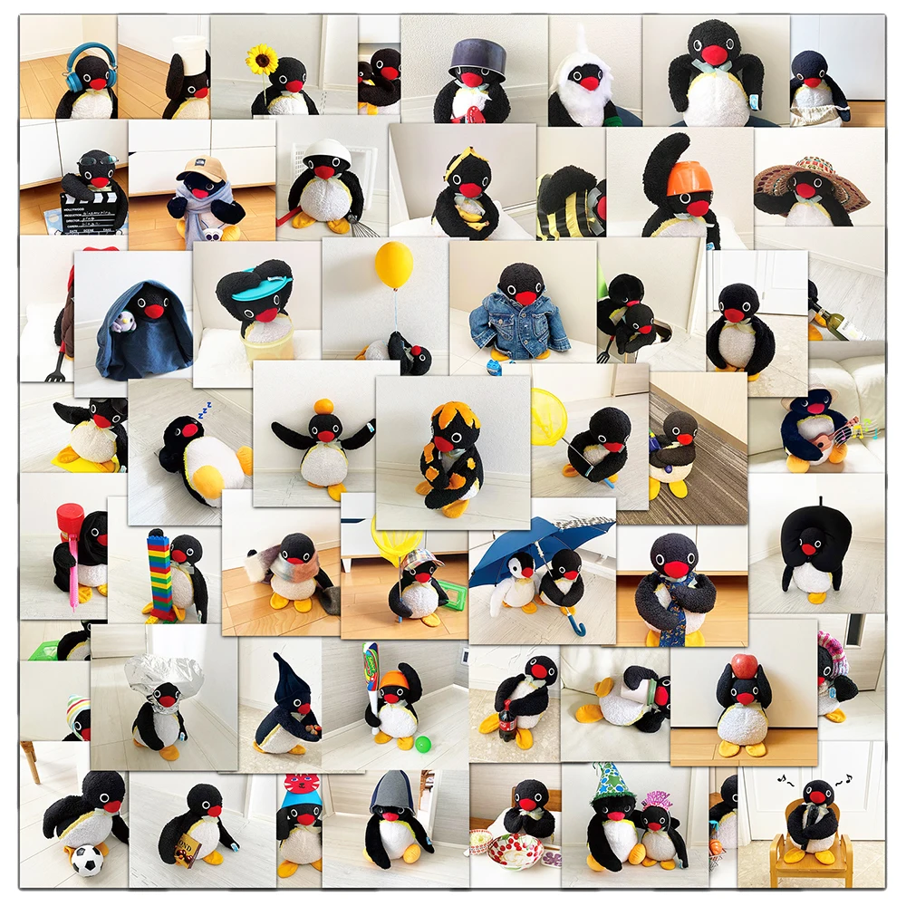 

10/30/50pcs Retro Pingu Stickers Animal Penguin Decals Laptop Diary Suitcase Phone Fridge Bike Car Decoration Sticker Kids Toys