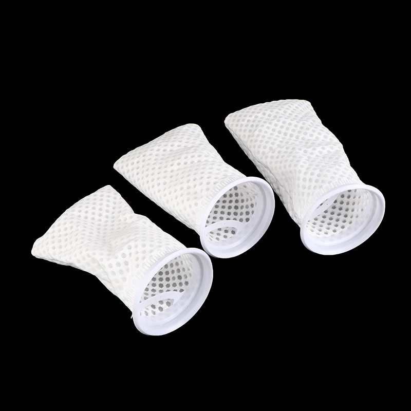 Anti Overflow Aquarium Filter Bag Honeycomb Type Washable Reusable Mesh Foam Carpet Sock Bag For Fish Marine Filtration System