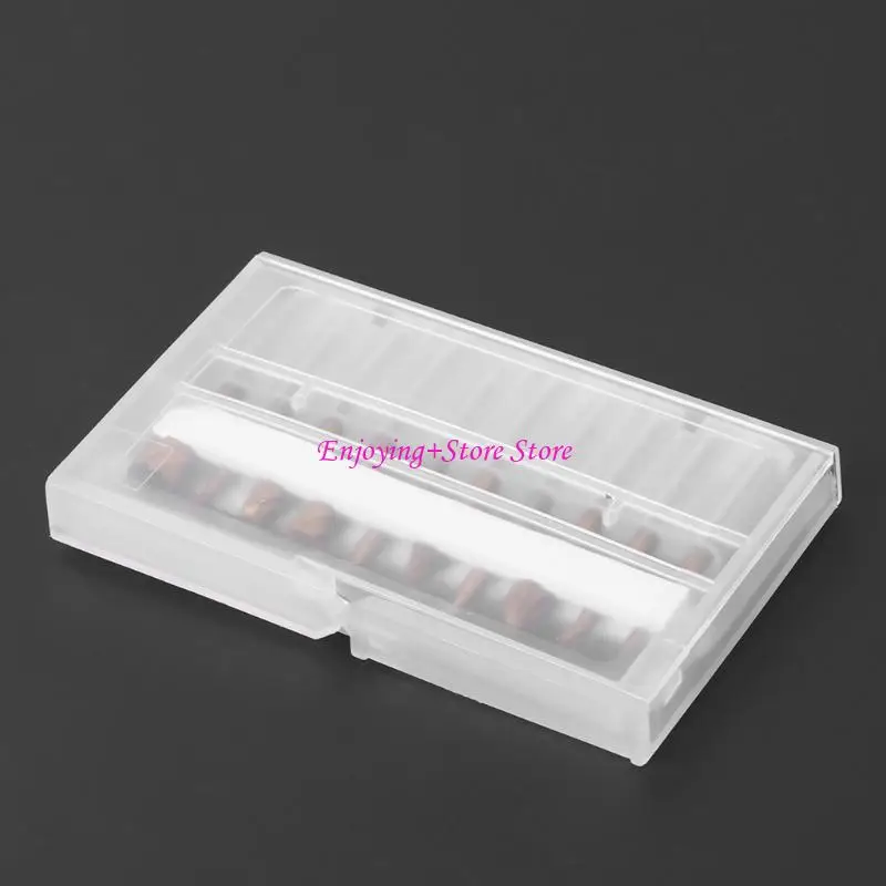 G6DA 10PCS 로터리 파일 조각 절단기 목재 도구 전기 연삭 연마