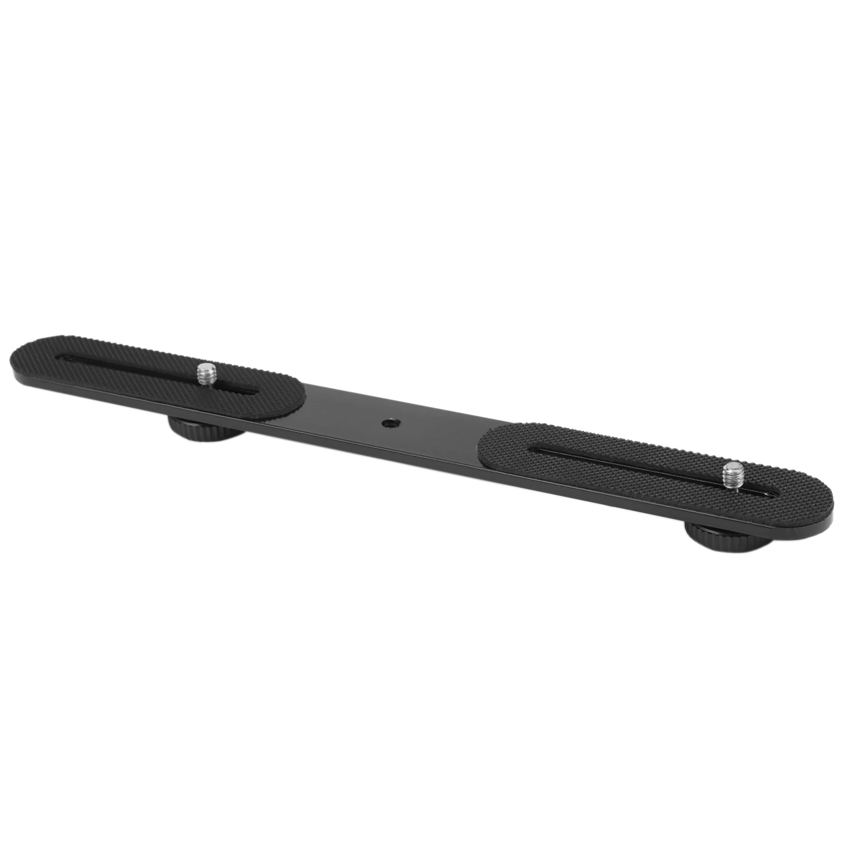 

Y19A 2X Dual Flash Bracket Hot Shoe Bracket Mount Holder For Tripod Stand DSLR Camera