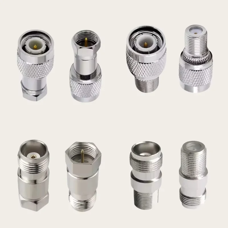 1pcs/LOT RF coaxial adapter TNC to F male plug & female jack adapter TNC JJ KK JK RF Coaxial straight Connectors