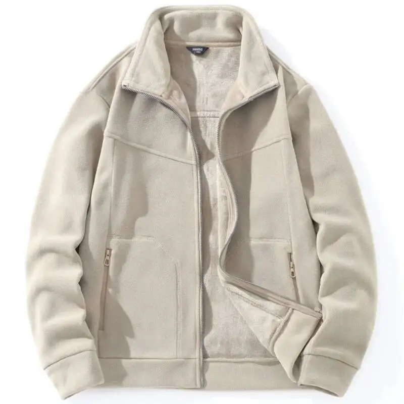 

Осень-зима, теплый флисовый мужской и женский плюс Veet, термокардиган на молнии, пальто, топы, верхняя одежда, уличная куртка для кемпинга и пешего туризма