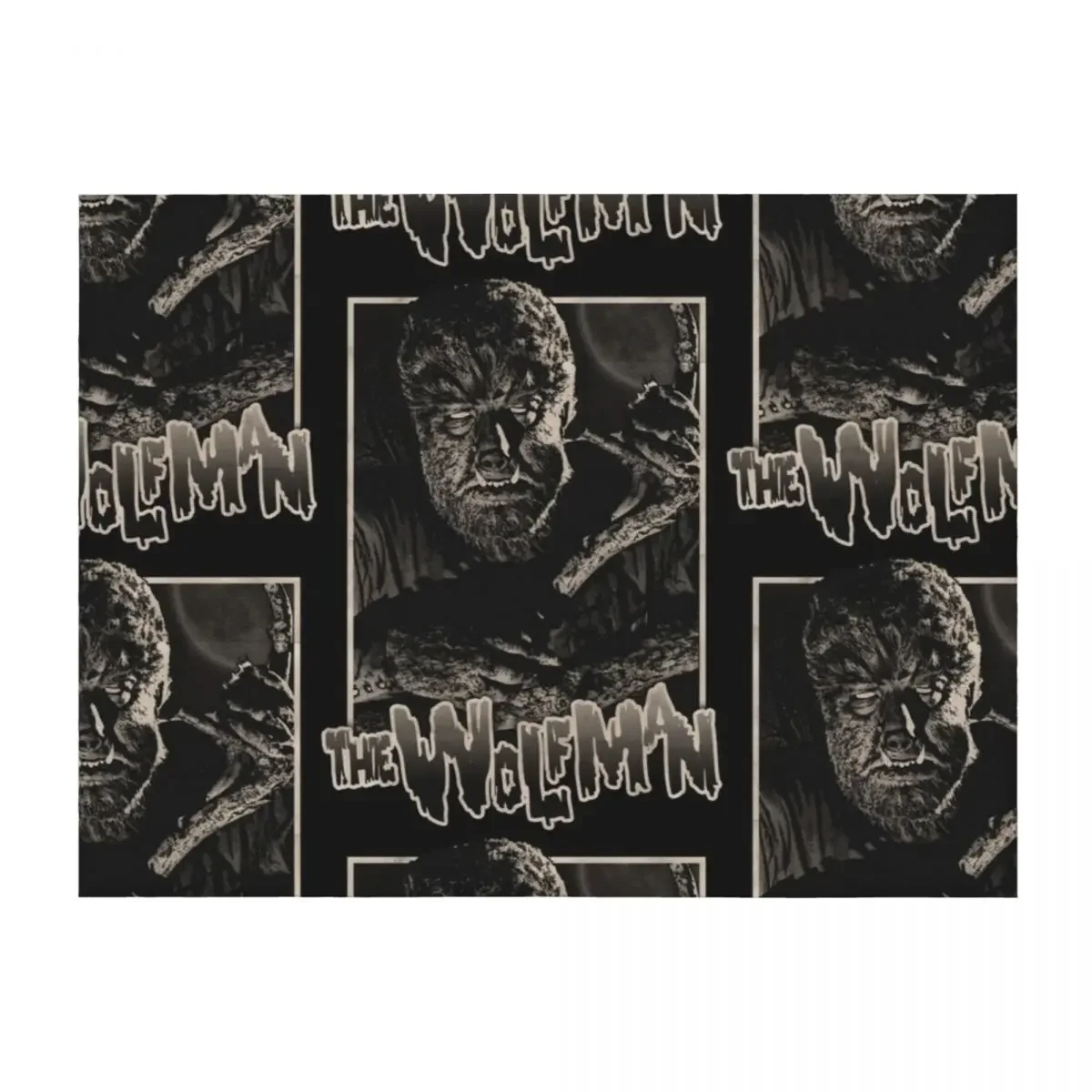 

The Wolfman, wolfman, wolf man, werewolf Throw Blanket Moving decorative Soft Blankets For Sofas Blankets