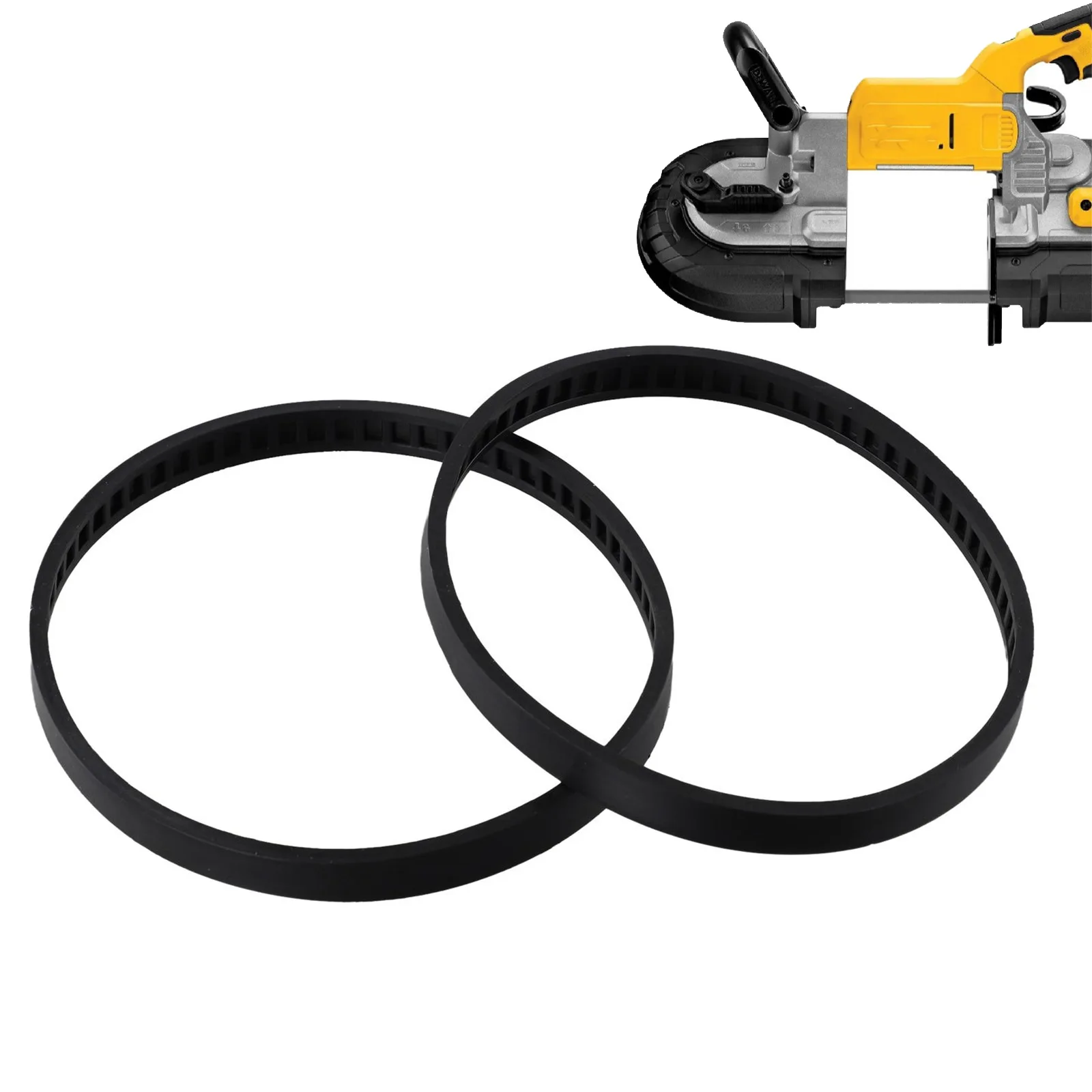 

Tire Replacement Solution for Blade Pulleys on Bandsaws Includes a Pair Optimized to Fit Model Numbers 62430 &62432