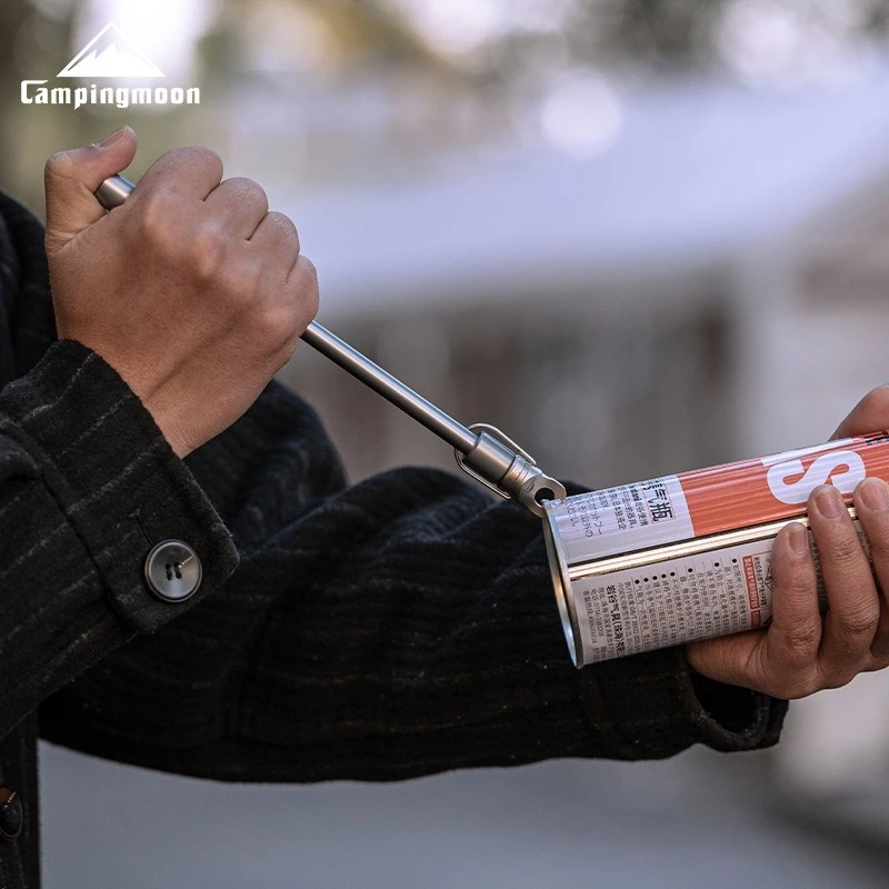 

CAMPINGMOON Z14 Gas Cylinder Puncher, Easy to Seal Gas Cylinder, can be Hung on Keychain, Cancer Caliper
