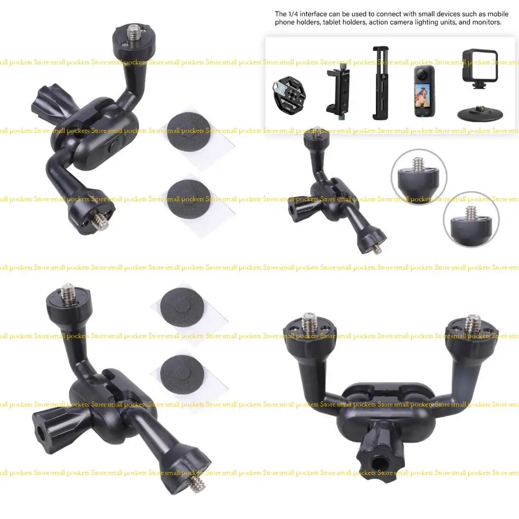 R1WD 12cm Camera Mounting Screw Adapter Rod For Action Camera Microphone Holder