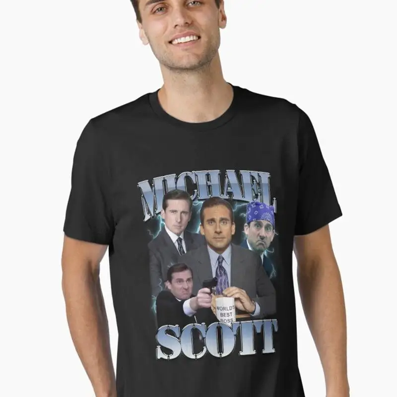 Michael Scott Bootleg 90s Vintage Essential T-Shirt