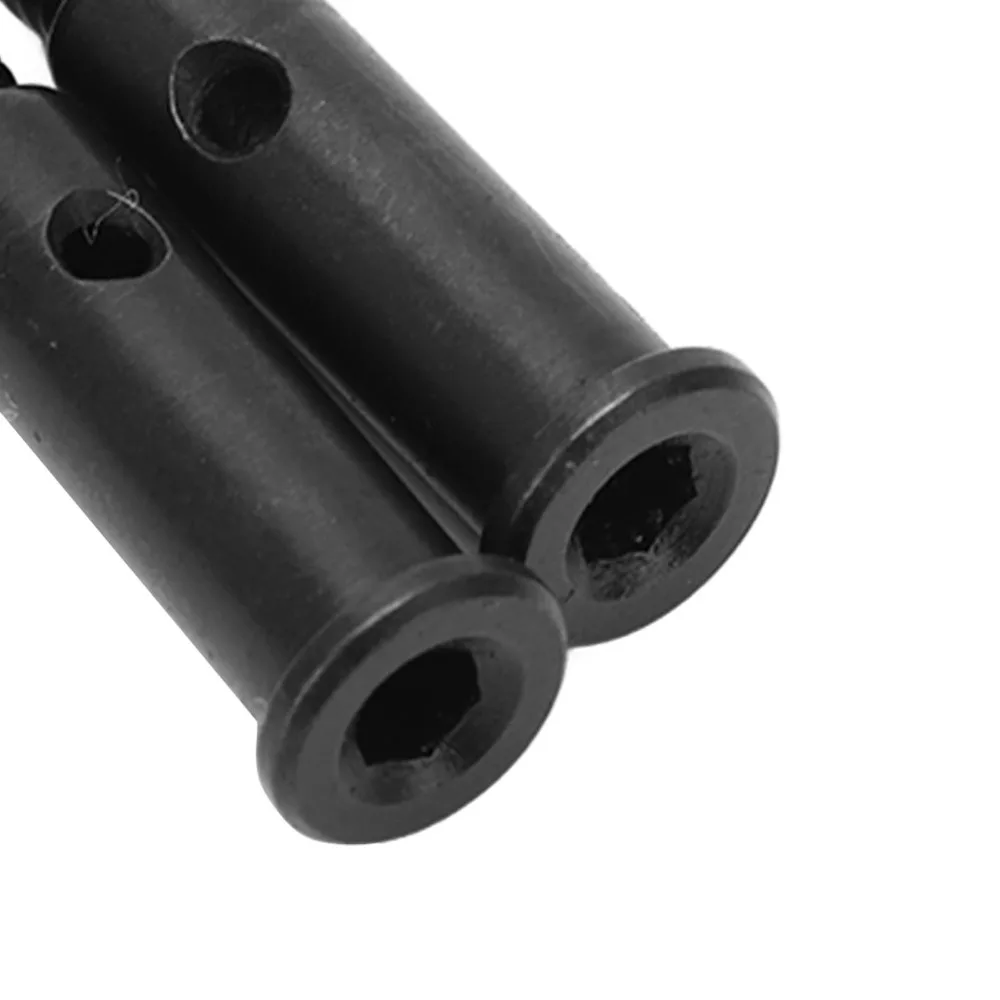 2Pcs/Set 23mm RC Front Wheel Axle RC Upgrades Parts High Strength RC Car Front Axle Black for LOSI 1/10 22S 2WD RC Car