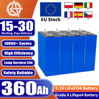Grade A 3.2V 360AH LiFePO4 Battery In 5 Gifts Rechargeable Lithium Iron Phosphate Cell DIY 12V 24V 48V For RV Campers Golf Cart