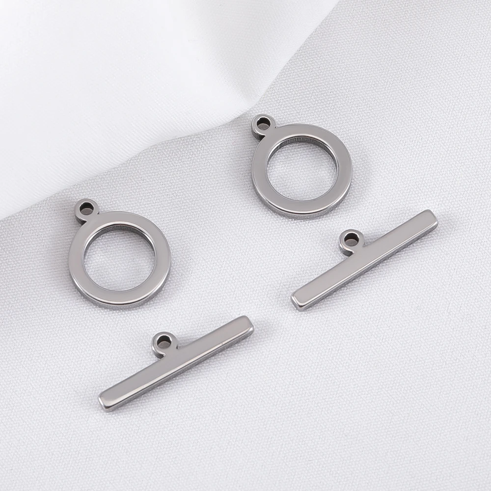 5 Sets Stainless Steel Toggle - Hoop Earrings recension och pris