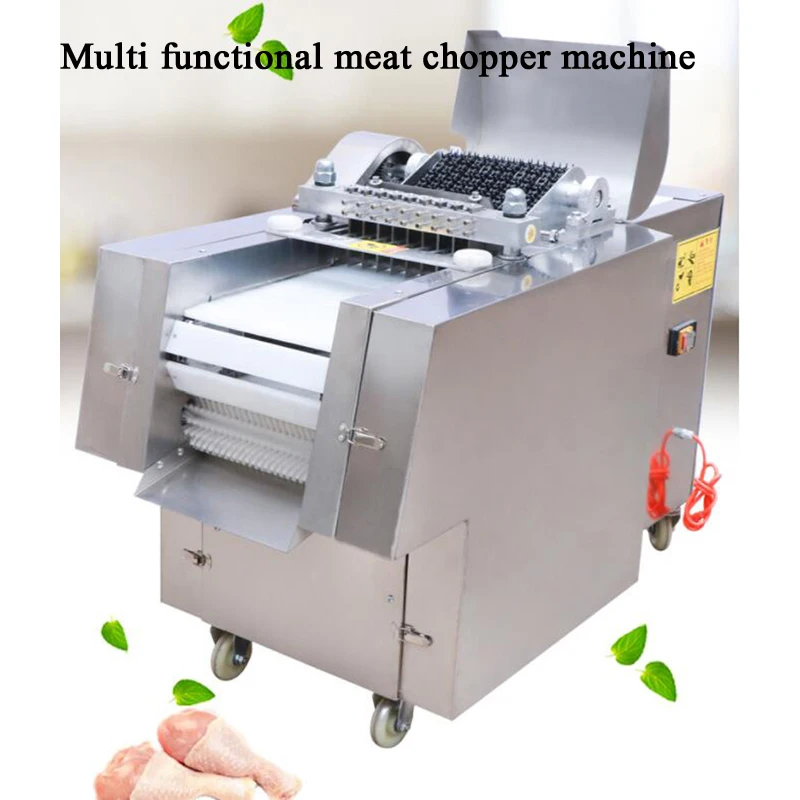 

Commercial Frozen Duck Beef Pork Cube Cutter Big Meat Dice Cutting Machine Meat Cube Dicer Electric Bone Chicken Dicing Maker