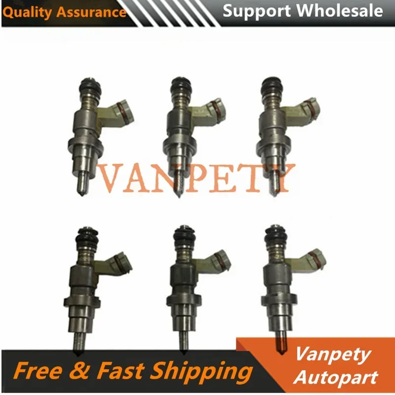 

6PCS Fuel Injector Nozzle 23209-46131 for JZX110 1JE-FSE 1JZ-FSE V6 23209-46131 23250-46131 2325046131 1JE-FSE 1JZ-FSE V6