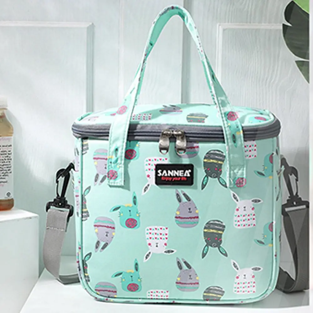 Adjustable Waterproof Multifunction Thermal Shoulder Strap Handbags Cooler Bag Insulated Lunch Bags Picnic Bag Storage Box