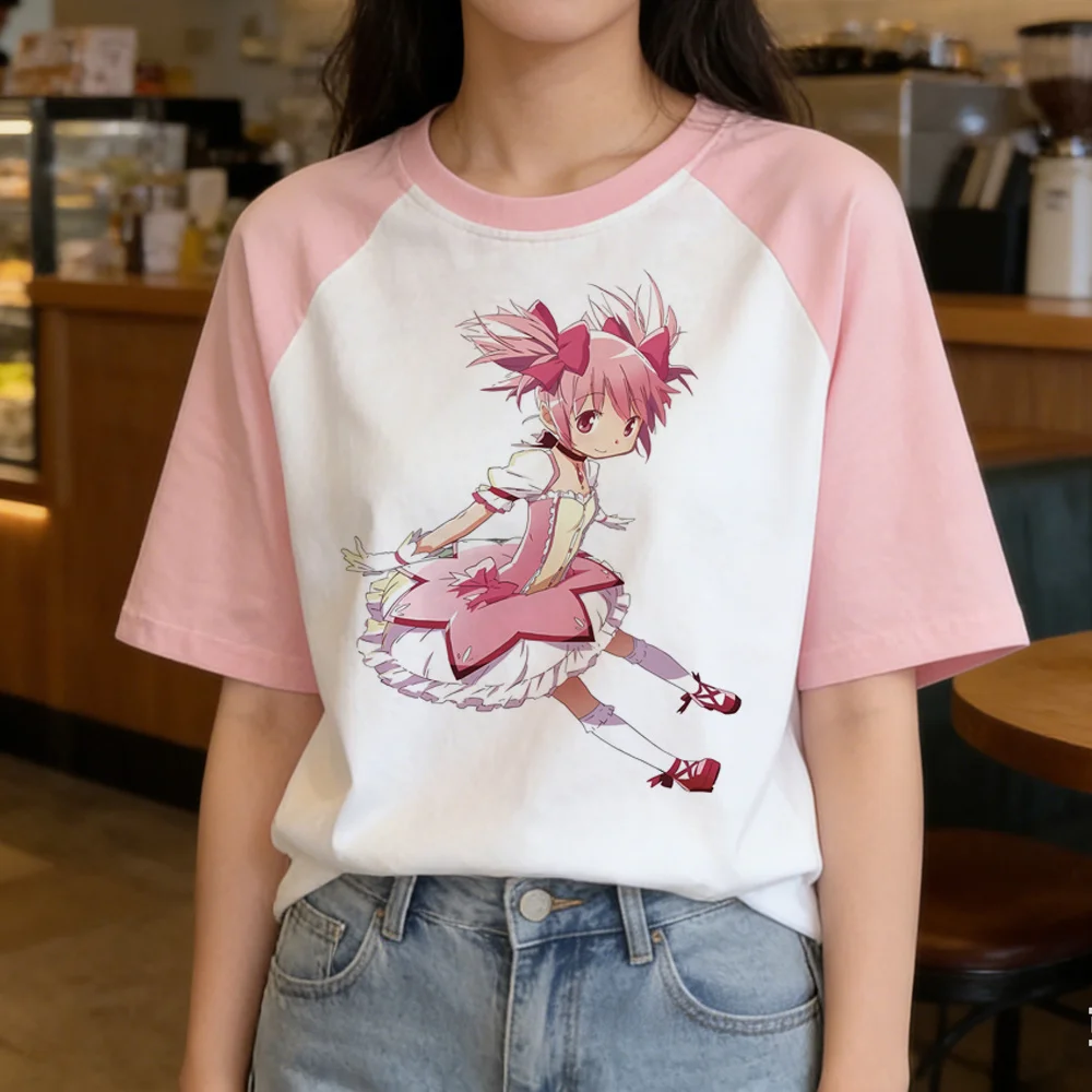 Madoka Magica shirt shoujo cheap graphic cutecore korean fashion harajuku t-shirt grunge aesthetic 80s