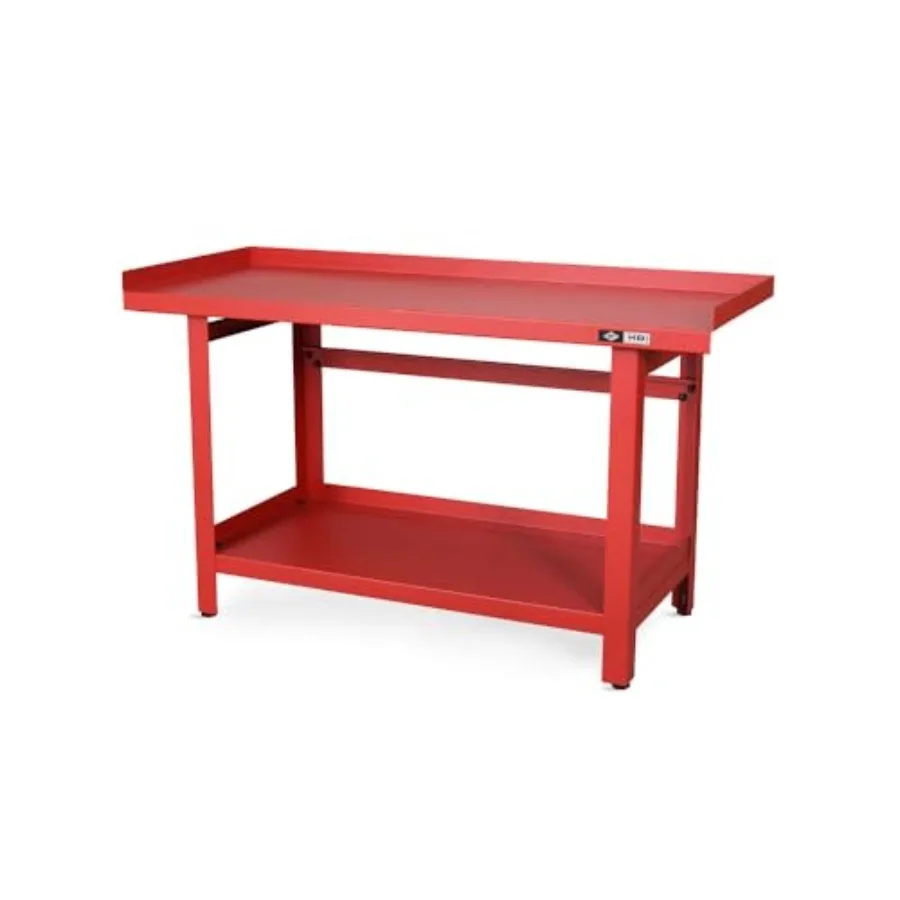 

Workbench - Heavy Duty Work Table with Storage Shelf - 1300 LB Capacity