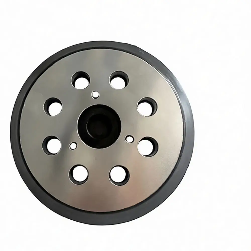 Replacement 5 Inch 8 Hole Backing Pad Hook And Loop Electric Sander Disc For Woodworking Metal Grinding Power Tool