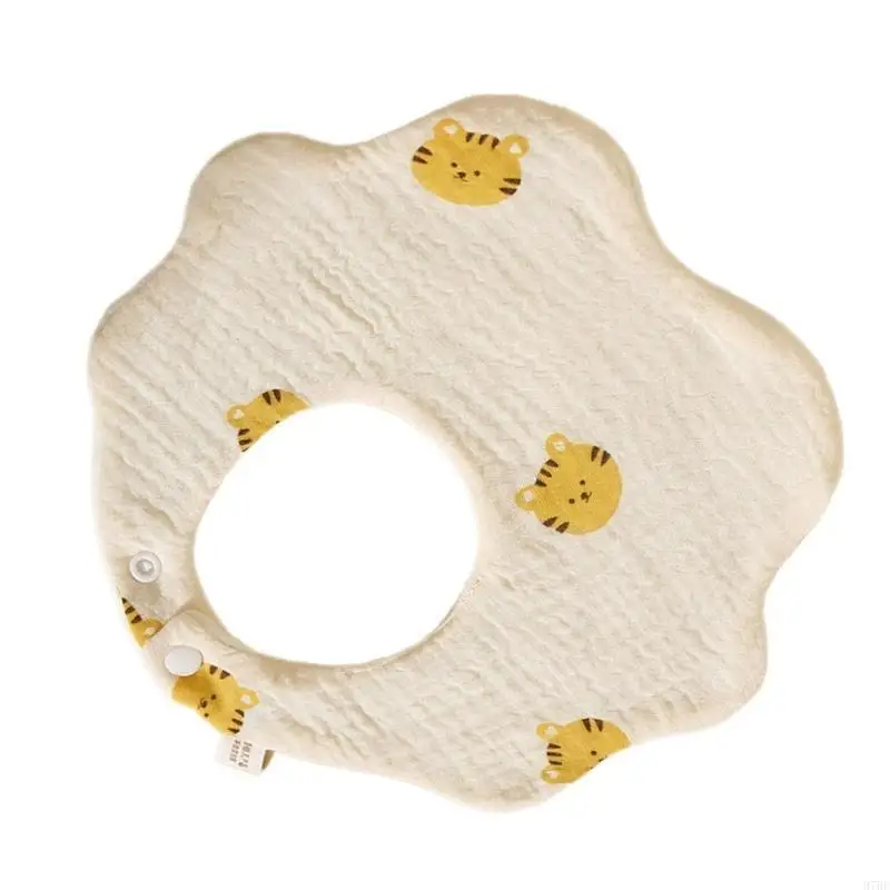 97BE Toalla saliva para bebé suave y absorbente, Baberos suaves y cómodos para niño y niña