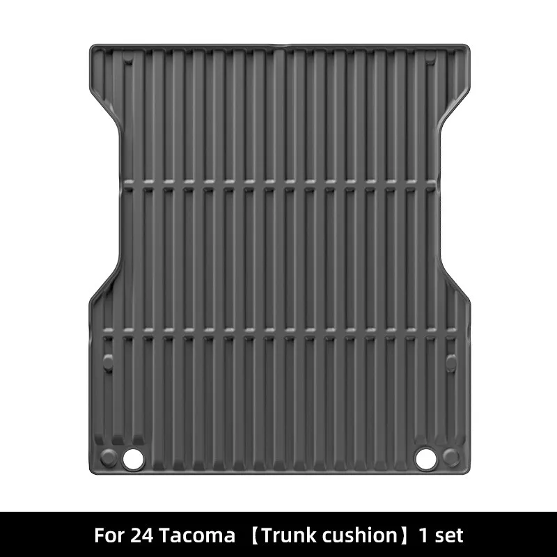 Use for 2024 new TOYOTA Tacoma car carpet Tacoma car trunk mat Full Set Trim to Fit For Tacoma waterproof trunk mat Tacoma mat