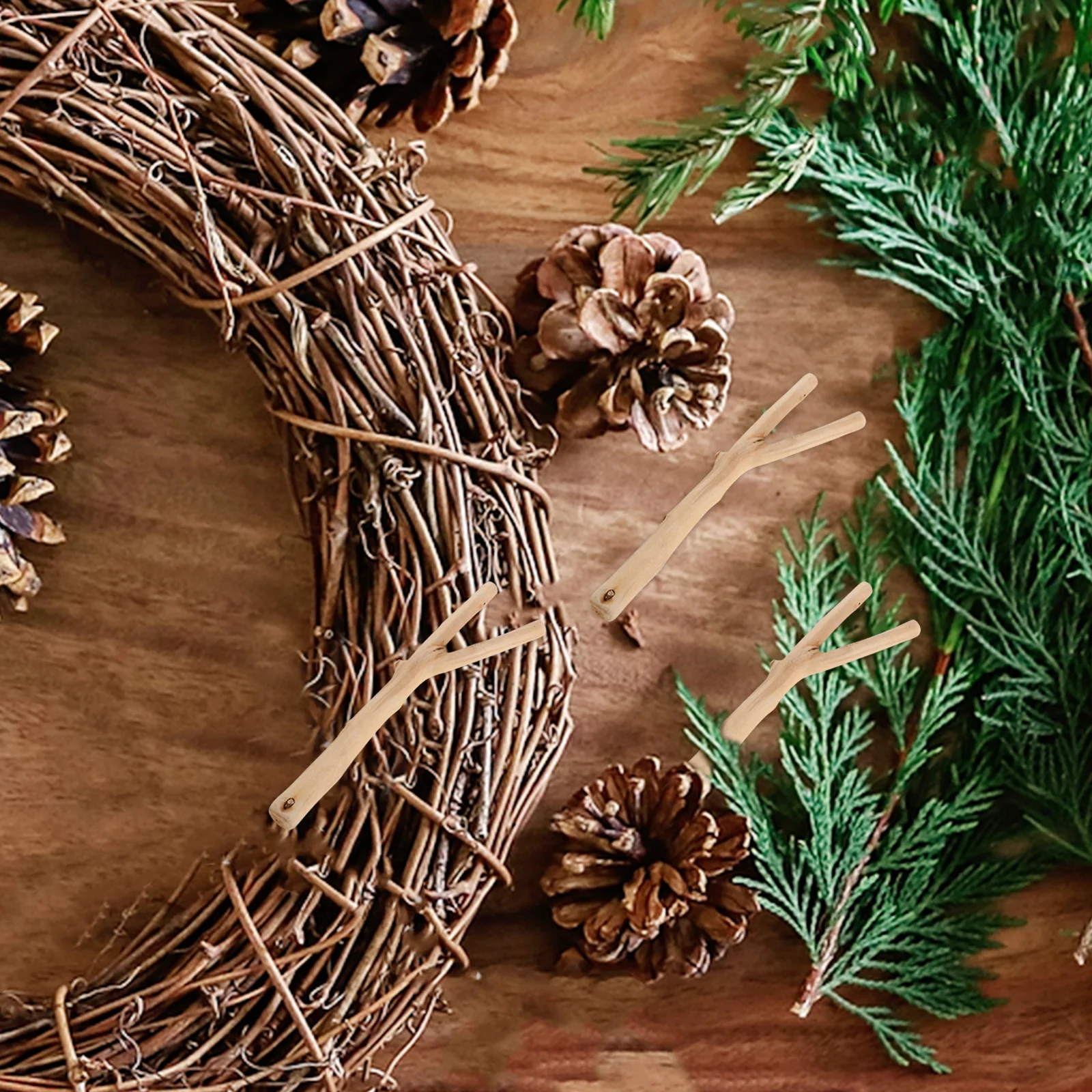 

Rustic Driftwood Decor Wooden Sticks Unique Grain Versatile Use Wedding DIY Crafts Natural Material Driftwood Garland