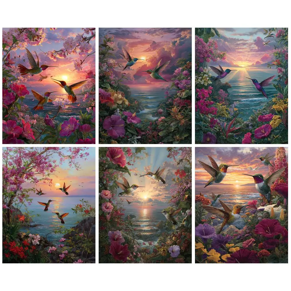 

GATYZTORY Modern Painting By Numbers Decorative Paintings With Frame For Unique Gift For Handiwork Cityscape Picture For Adults