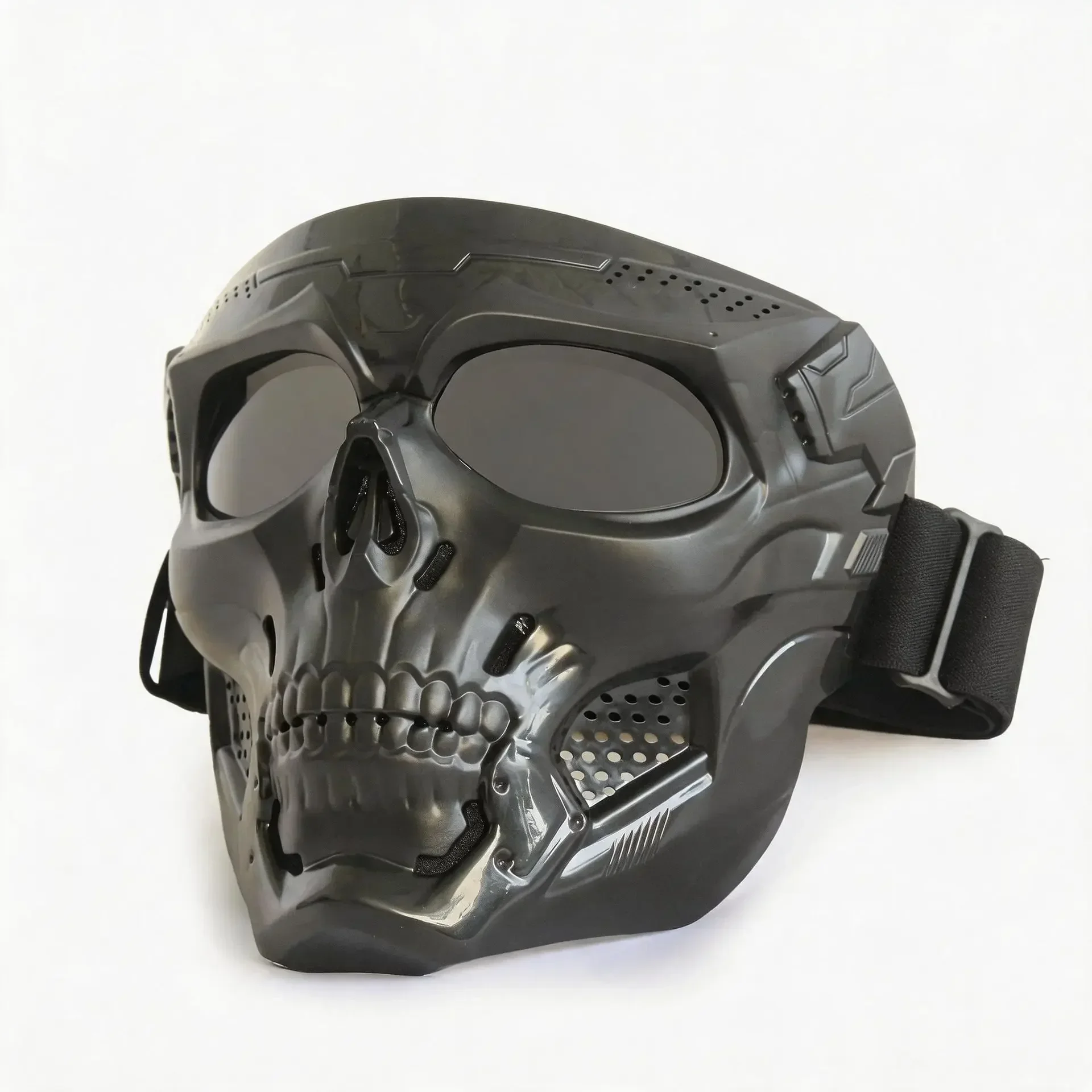 Skull Mask CS Tactical Goggles Halloween Ghost Mask Horror Cos Props Skull Goggles Halloween Mask Mardi Gras Mask
