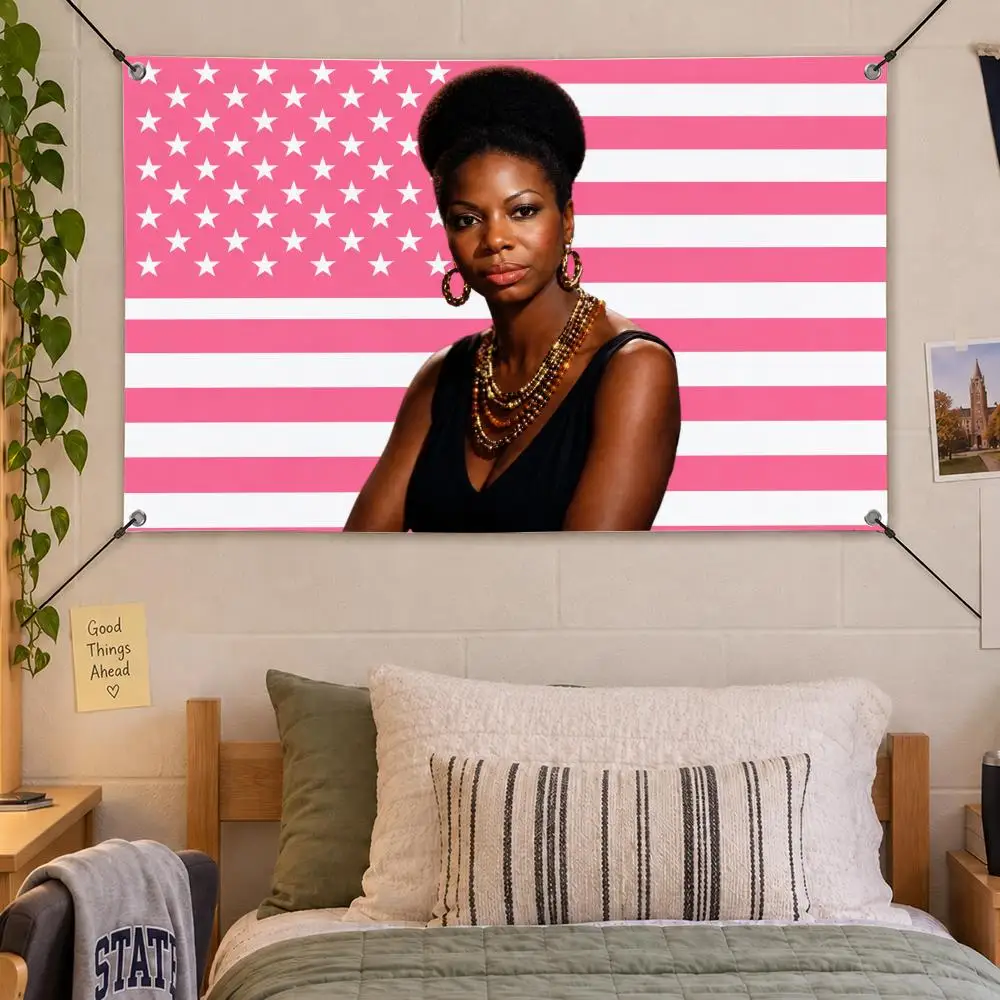 Music Soul Legend Nina Simone Flags Decorative Flag Banner Indoor Bedroom Dorm Gaming Room Wall Party Club Decor Fan Gift