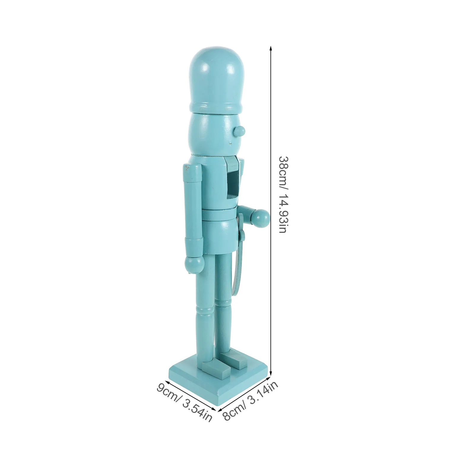 كسارة البندق الخشبية زينة عيد الميلاد لطيف سطح المكتب مهرجان زخرفة عيد الميلاد كسارات البندق لوازم الخشب الحرفية الشكل عطلة