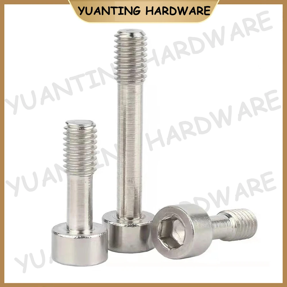 2Pcs-10Pcs M2 M2.5 M3 M4 M5 M6 DIN912 SUS304 Stainless Steel Hexagon Socket Cap Head Captive Screws Anti-Loosening Bolts