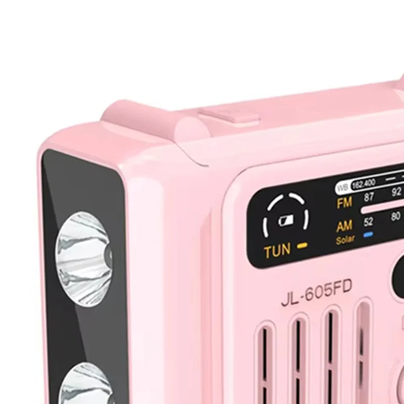 

-A95Z Multifunctional Bluetooth Speakers Solar Hand Crank AM/FM/NOAA Radio Speakers With LED Flashlight And Reading Lamp