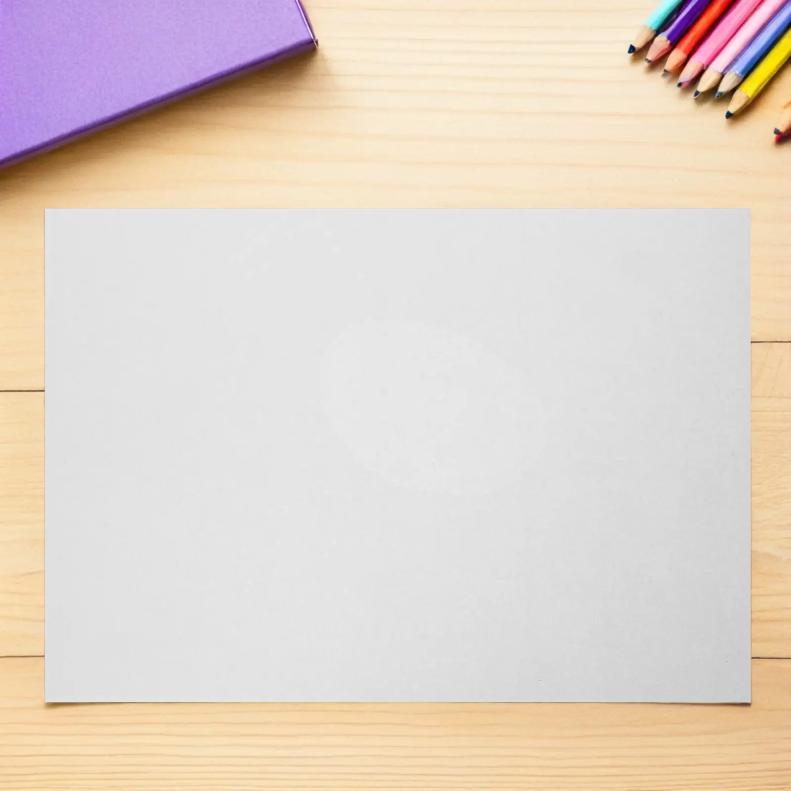 50Sheets A3 Blank Drawing Paper Eco Friendly Recycled Sketch Paper Opens Flat Portable for Charcoal Pens Markers Painting