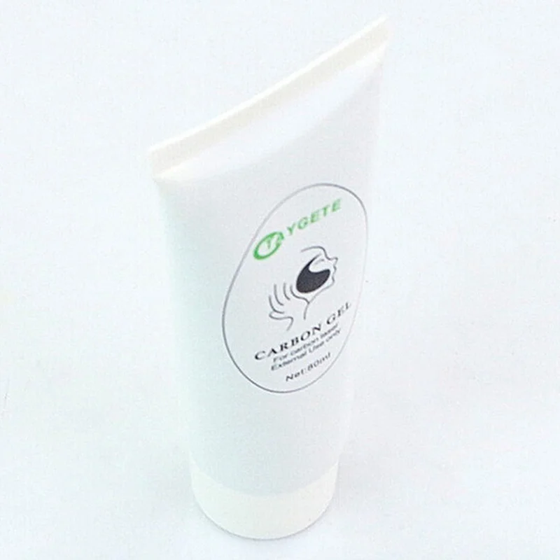 80mlCarbon Gel Deep Cleaning Moisturizing Black Face Cream For Laser Skin Rejuvenation Removal Blackhead Whitening Skin Care