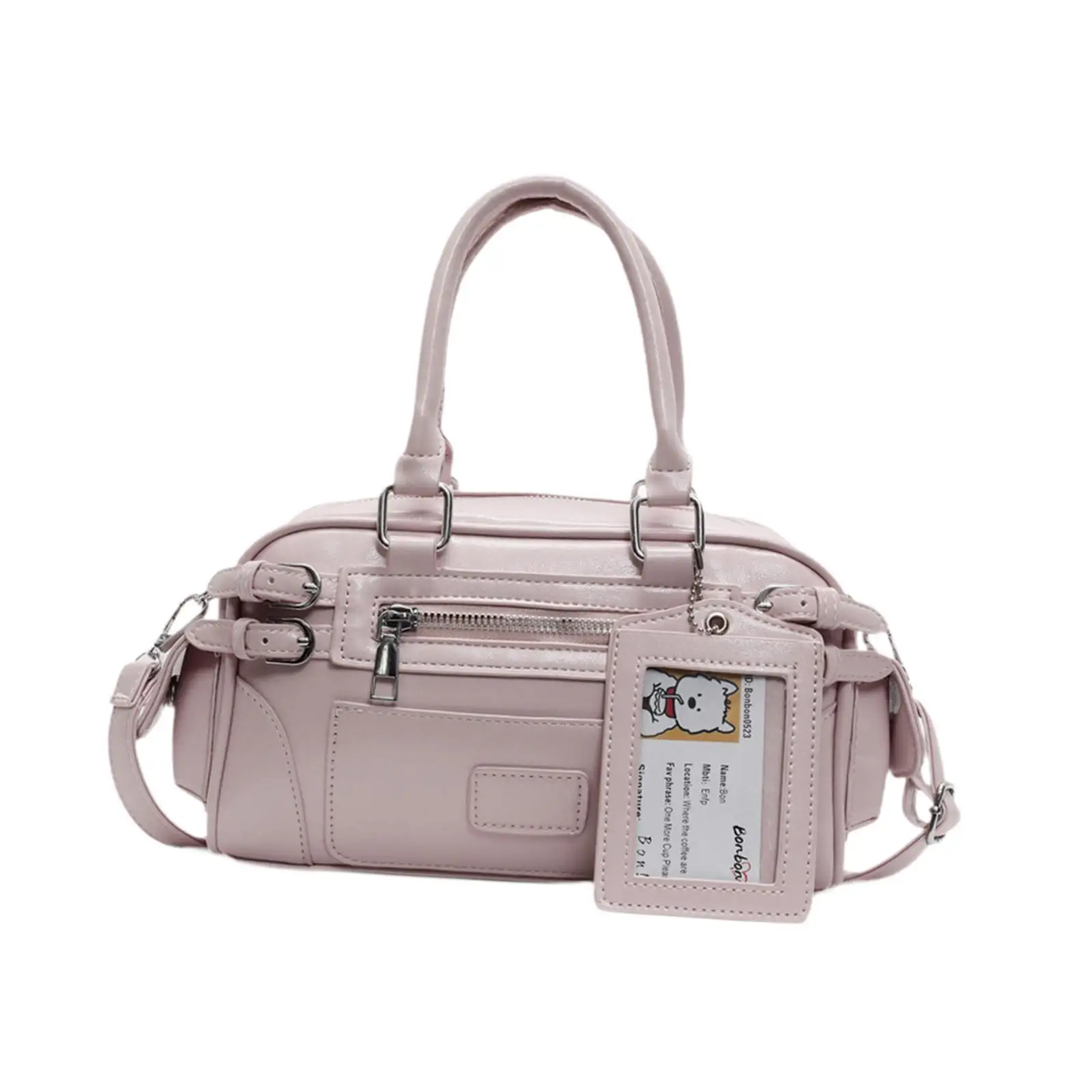 

Women's Crossbody Purse PU Leather Tote Bag for Commuting Shopping Girls Work