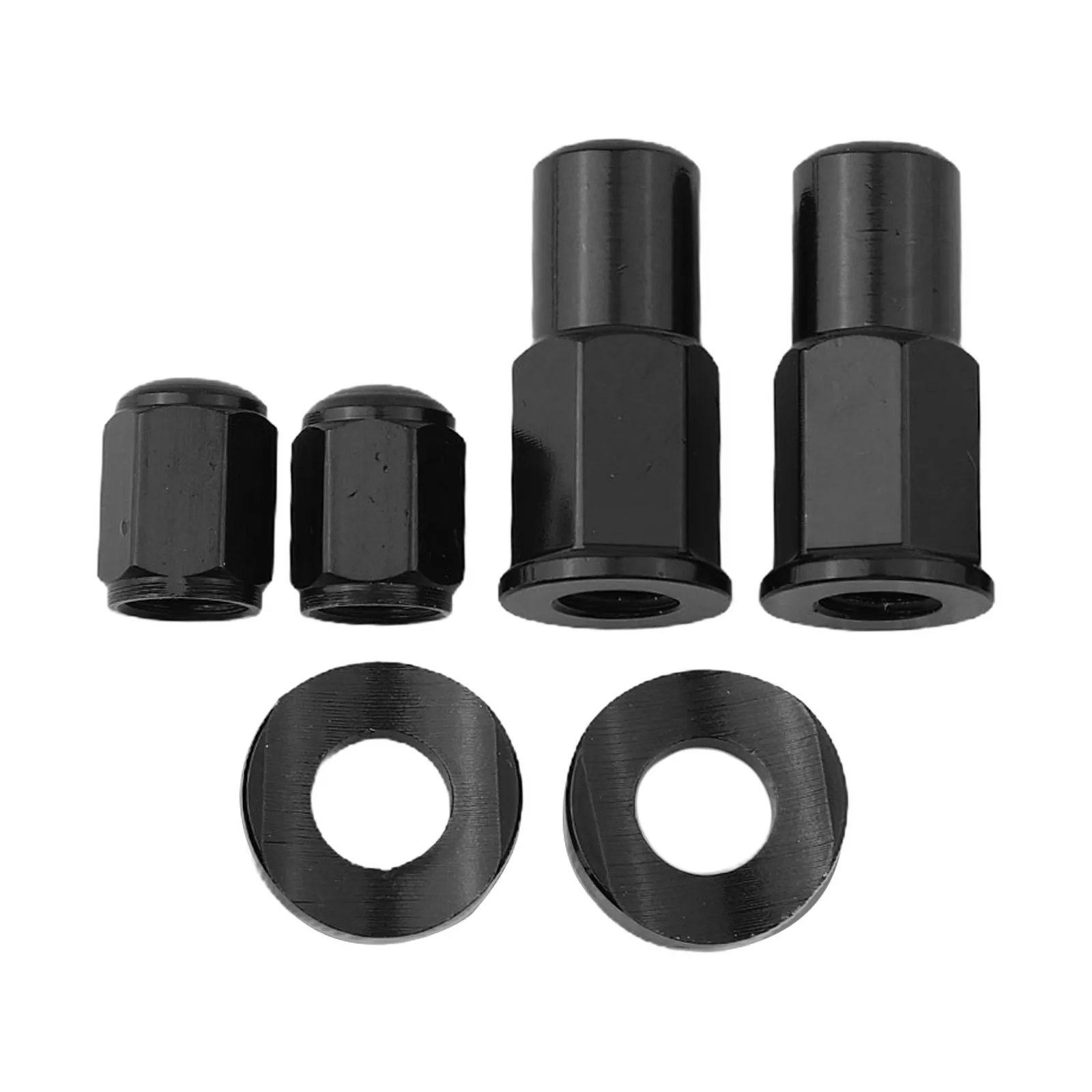 for Dirt Bike Rim Lock Nuts Bolts Spacer Motocross Valve Cap 8mm X 1.25mm Screws Aluminum Black, Red, Green, Orange