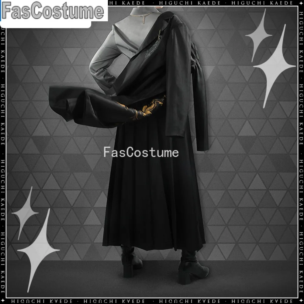 بدلة ألعاب FasCostume EHiguchi Kaede أزياء تنكرية رائعة لحفلة الهالوين ملابس لعب الأدوار مخصصة بأي حجم #4