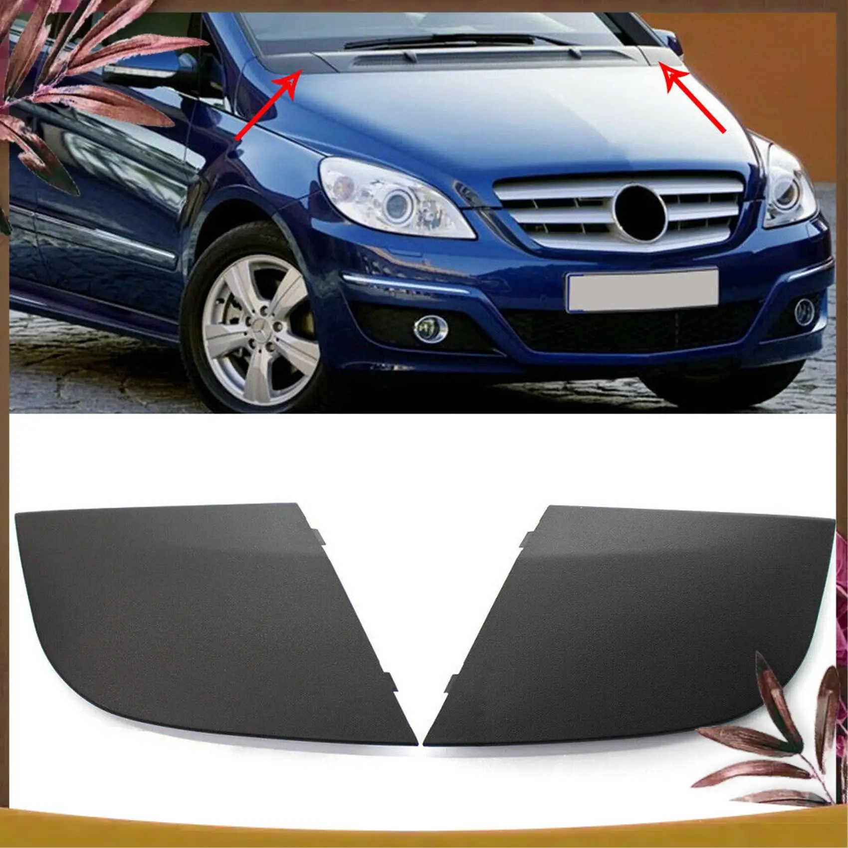 

AB59-переднее лобовое стекло, боковая крышка слива воды A1698300275, A1698300375 для Mercedes Benz W245 B Class