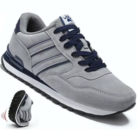 Men's and Women's Shoes Spring and Summer Leather Breathable Forrest Gump Shoes Men's Sports and Leisure Travel Running Shoes Me