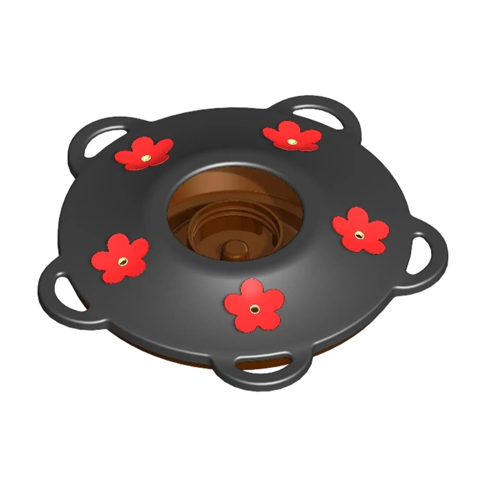 

Замена нижней основания кормушки для колибри, легко чистящаяся металлическая крышка